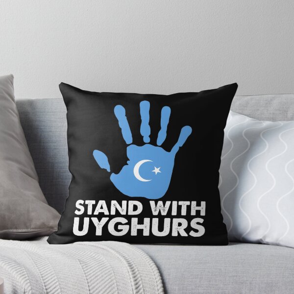 Item preview, Stand With Uyghur - Save Uyghur Flag Hand - Uyghur Lives Matter designed and sold by Shop signer.