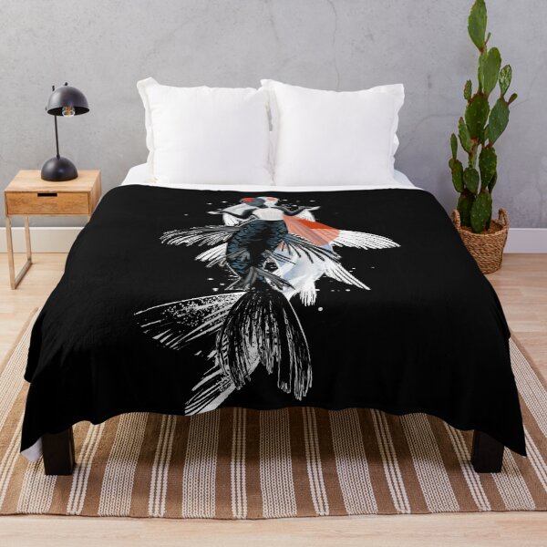 Item preview, Koi Mermaids on Black designed and sold by thistleandspade.