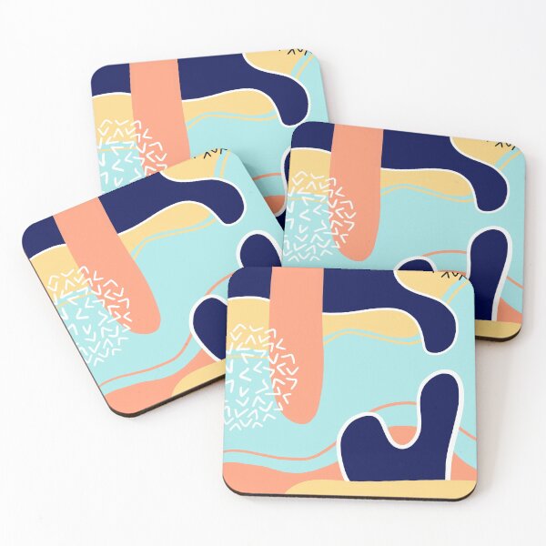 Item preview, Abstract Organic Shapes designed and sold by laduedesignco.