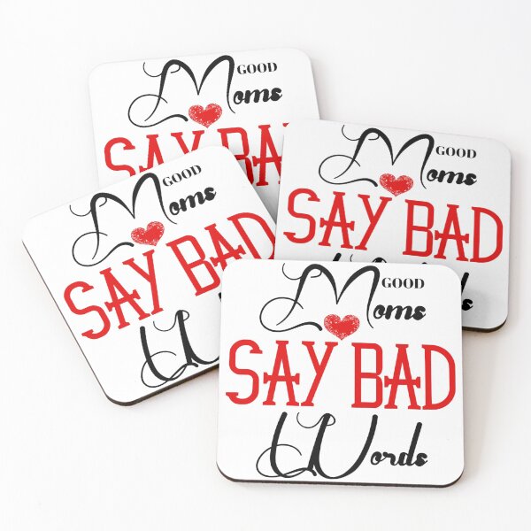 Item preview, Good moms say bad words designed and sold by Crostone.