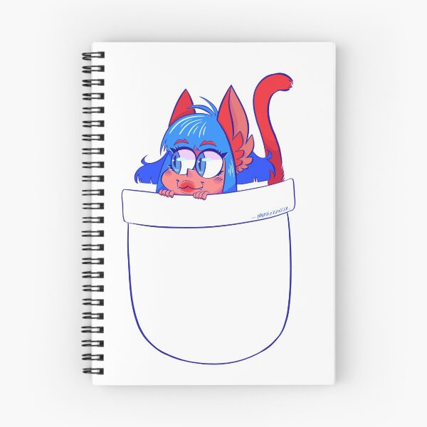 Item preview, Mini Blus in your pocket uwu designed and sold by Mininuwux.