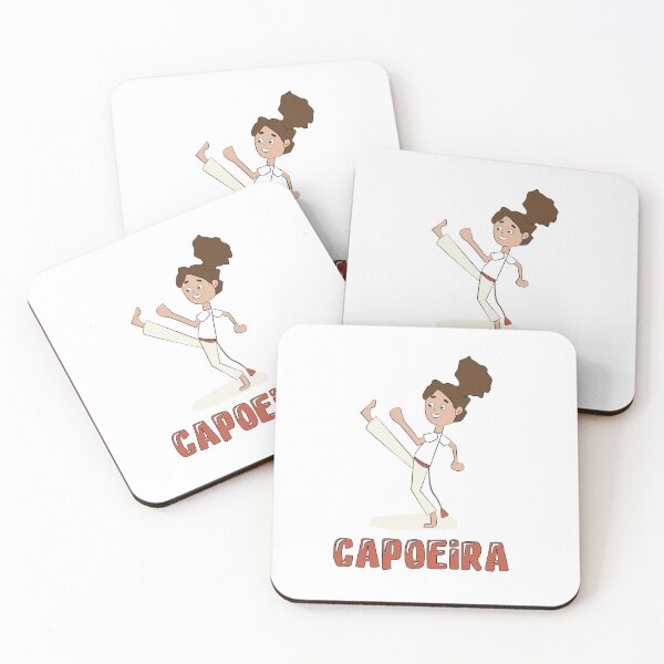 Item preview, Capoeira Girl Playing designed and sold by Bubbly Boo.