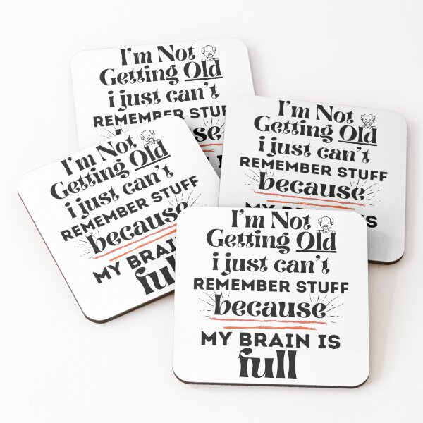 Item preview, I'm not getting old i just can't remember stuff because my brain is full grand father gift dad mom mask t-shirts designed and sold by Live  Today.
