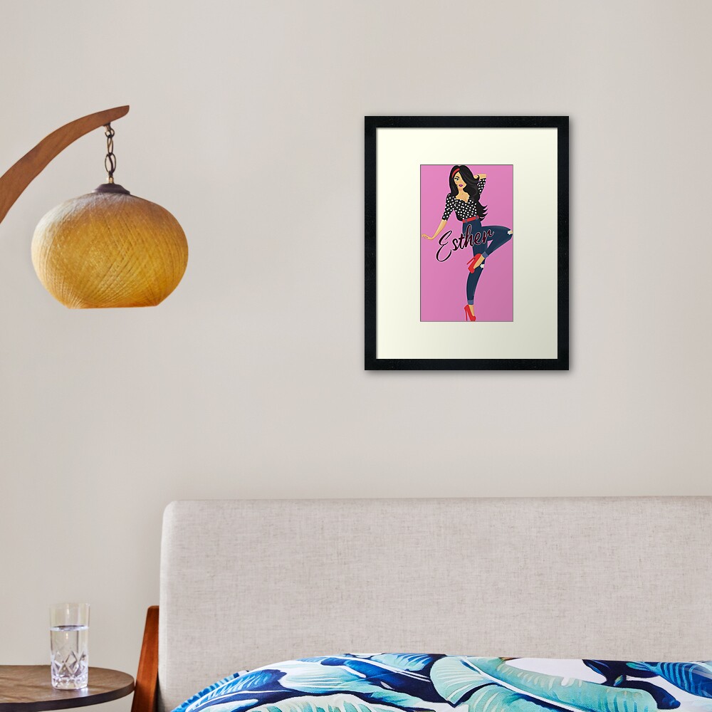 Item preview, Framed Art Print designed and sold by DesignsbyEH.