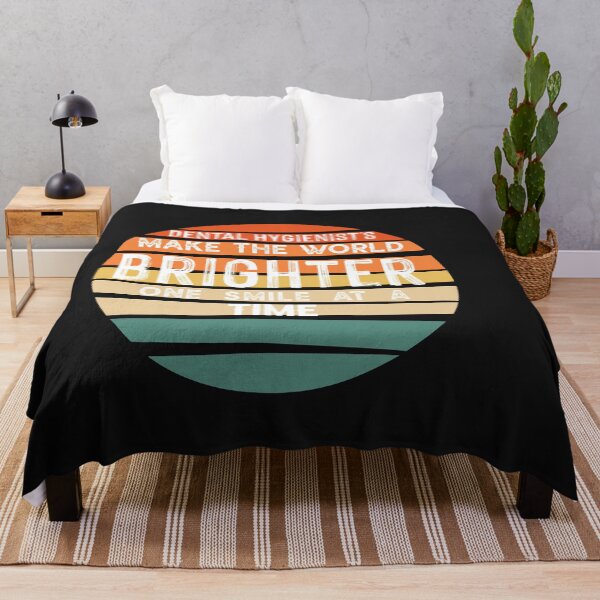 Item preview, Dental Hygiensit Sayings : Dental Hygienist's Make The World Brighter, One Smile At a Time designed and sold by Raminovitch.