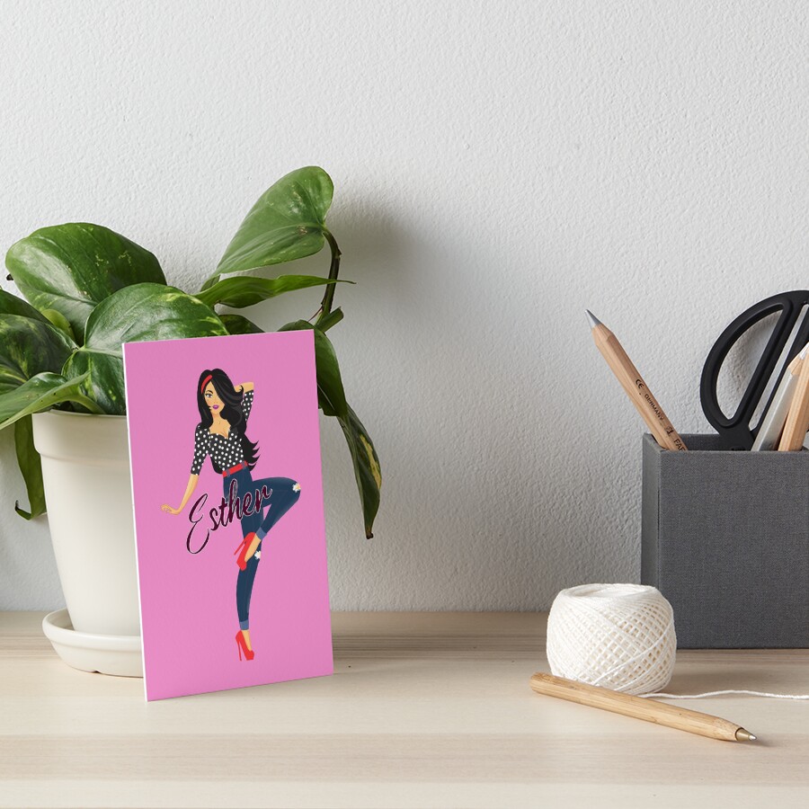 Item preview, Art Board Print designed and sold by DesignsbyEH.