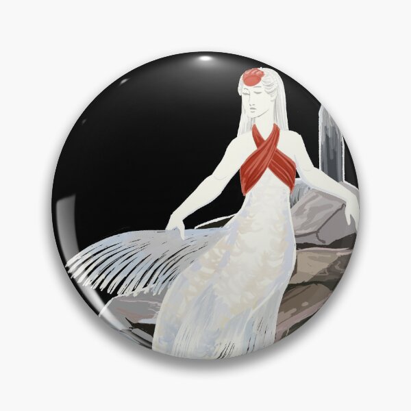 Item preview, Kohaku Mermaid on Black designed and sold by thistleandspade.