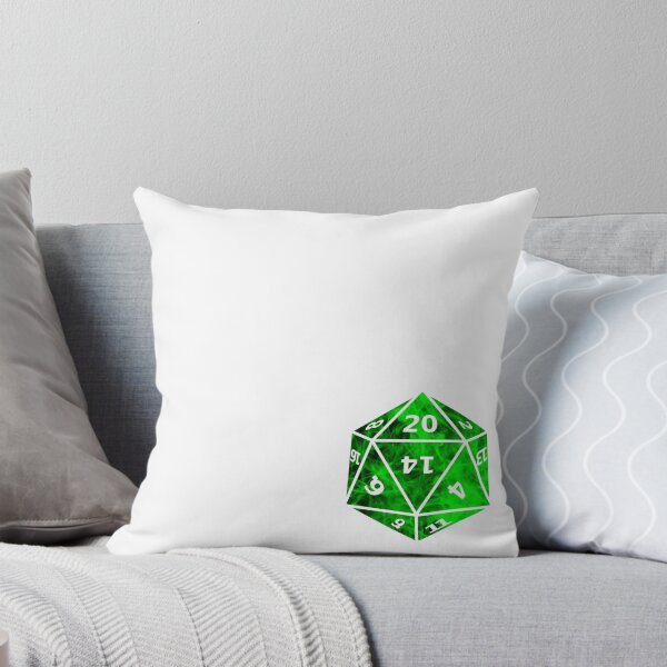 Item preview, D20 Green Fire designed and sold by Hello Geek Fox.