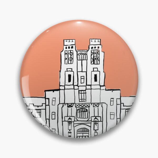 Item preview, Burruss Hall Outline designed and sold by mobeavs.
