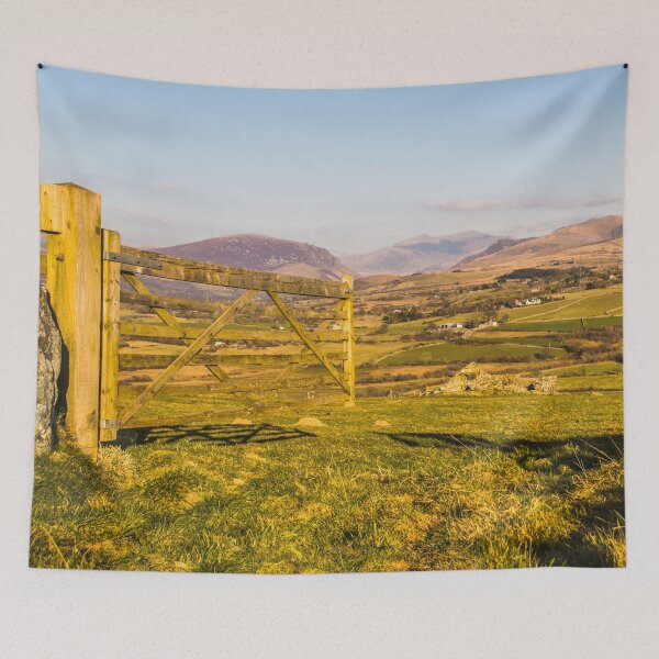 Item preview, Snowdon through the gate designed and sold by LluniauDafyddEm.