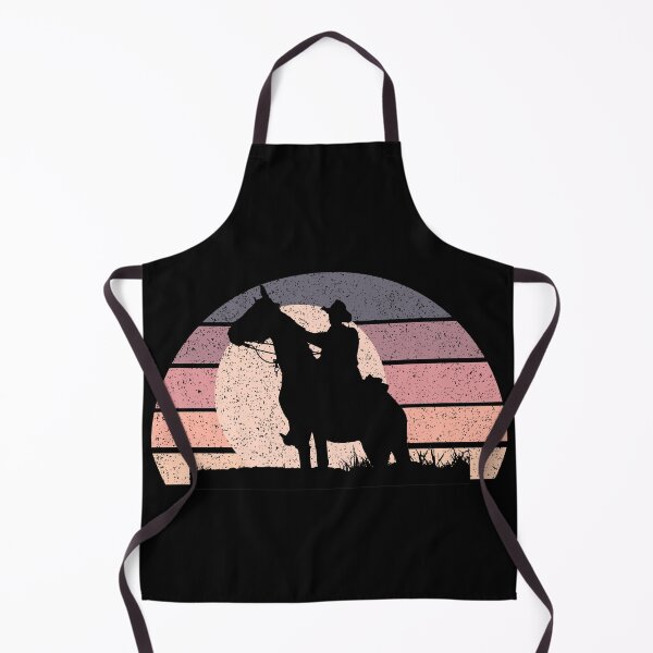 Item preview, Old Cowboy retro sunset - Distressed designed and sold by Trantor-Tees.