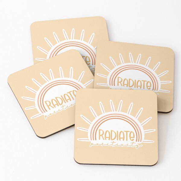 Item preview, "Radiate Positivity" Quote designed and sold by Rodrigo Ledesma.