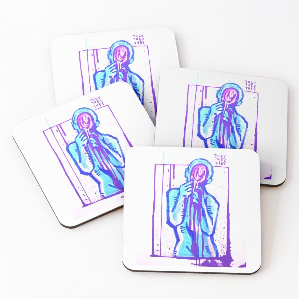 Item preview, Misgendered Trans dysphoria-Blue and Purple designed and sold by Jae  Rainbow.