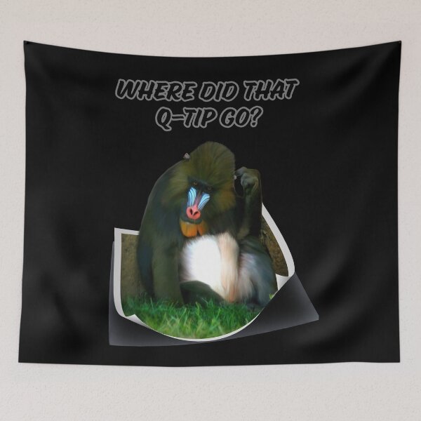 Item preview, Photo of a baboon in 3D designed and sold by With My Hands By K.