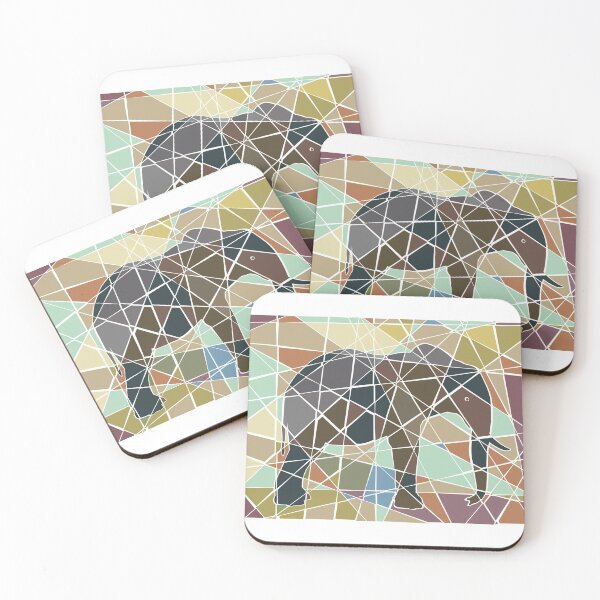 Item preview, mosaic elephant designed and sold by Mouhou-art.