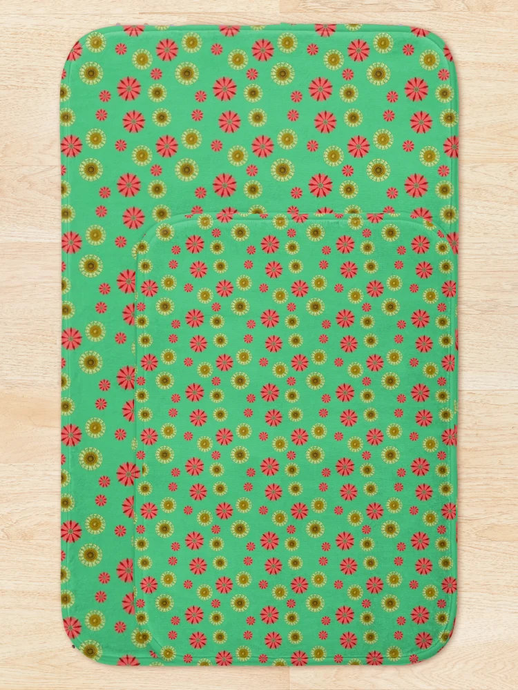 Thumbnail 5 of 6, Bath Mat, Flower Magics Spring designed and sold by Graphroad.