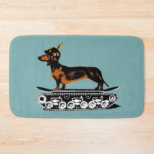 Item preview, Dachshund Tank Commander designed and sold by monsterplanet.