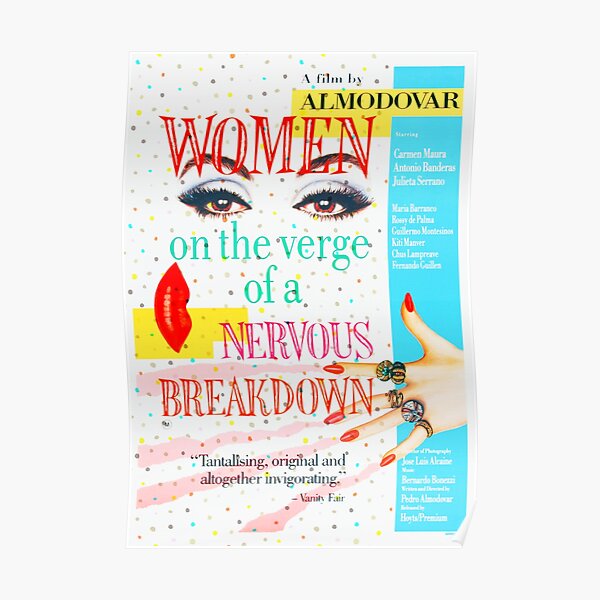 Women on the Verge of a Nervous Breakdown Poster Poster