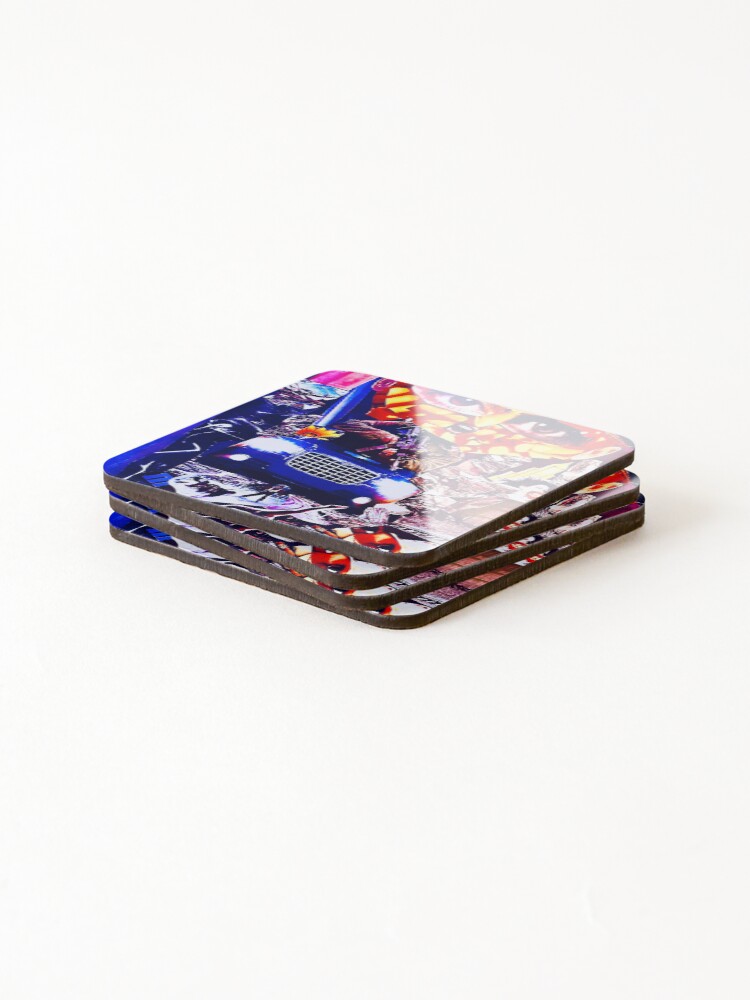 Thumbnail 4 of 5, Coasters (Set of 4), Revolt designed and sold by RakshaSD.