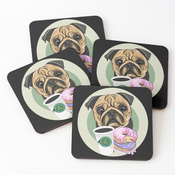 Item preview, Pug and codo's designed and sold by luckyturtles.