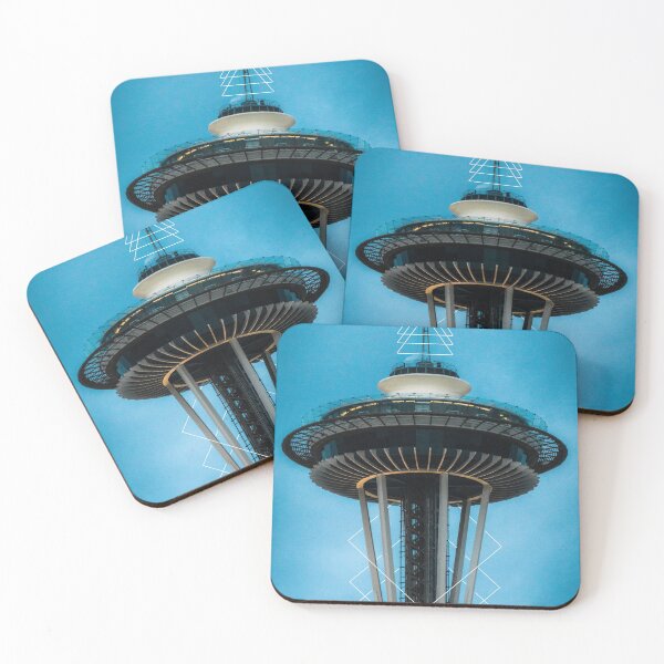 Item preview, Seattle Space Needle Geometric Shapes designed and sold by Robtography.