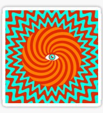 Affiche hypnotique Sticker