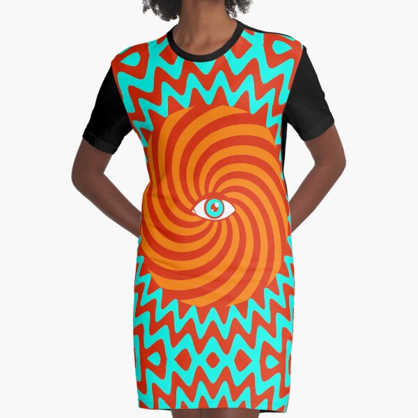 Hypnotic poster Graphic T-Shirt Dress