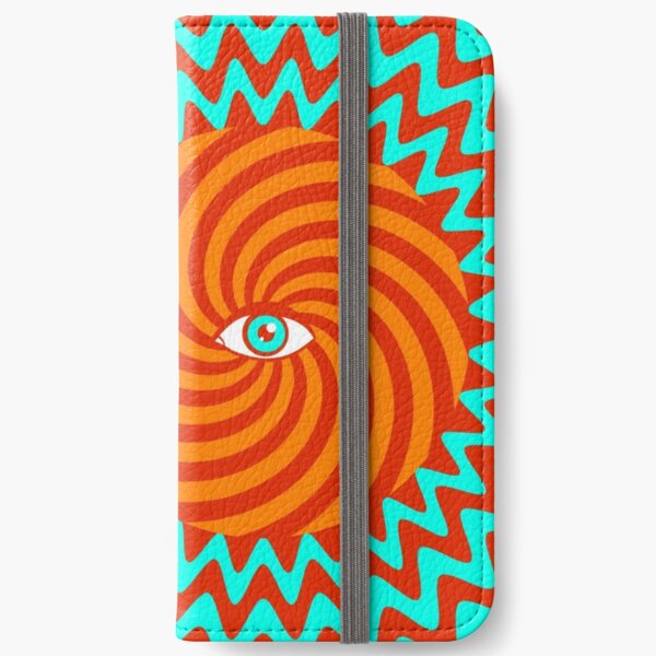 Hypnotic poster iPhone Wallet