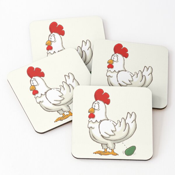 Item preview, Chicken laying an avocado designed and sold by TwistedEarth.
