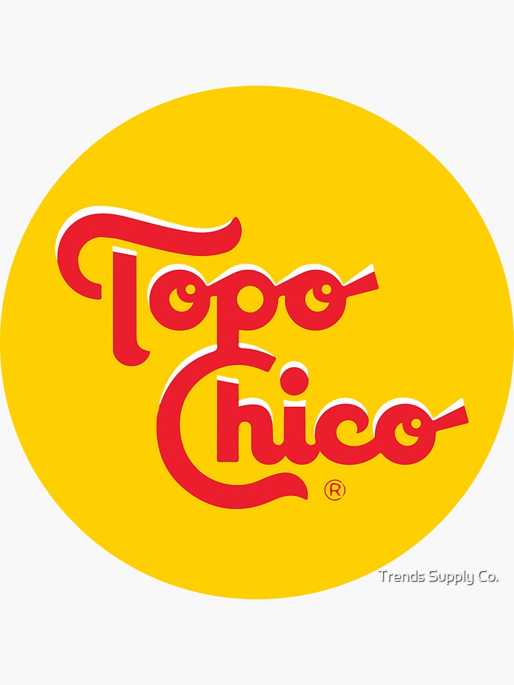 "Topo Chico Logo" Sticker for Sale by onemisael Redbubble