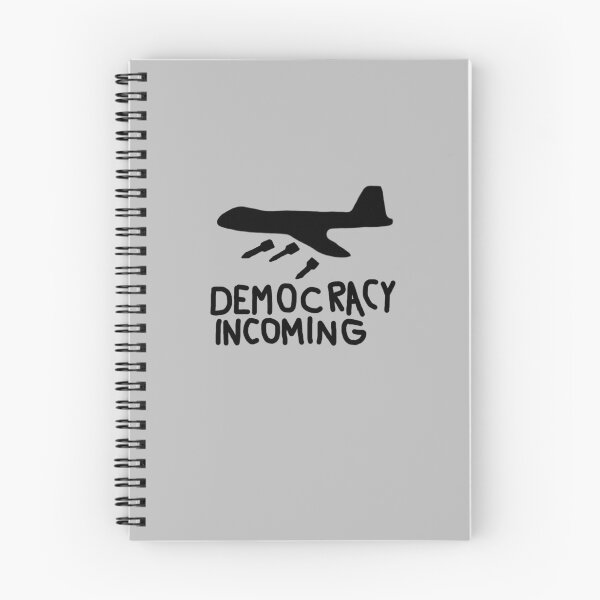 Item preview, Democracy Incoming (Black) designed and sold by Graograman.