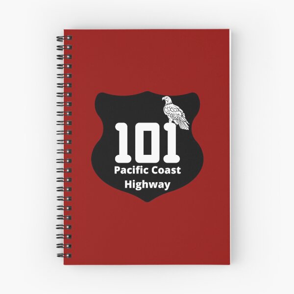 Item preview, Pacific Coast Highway 101 Sign American Bald Eagle West Coast Oregon Washington California designed and sold by DansDankDesigns.
