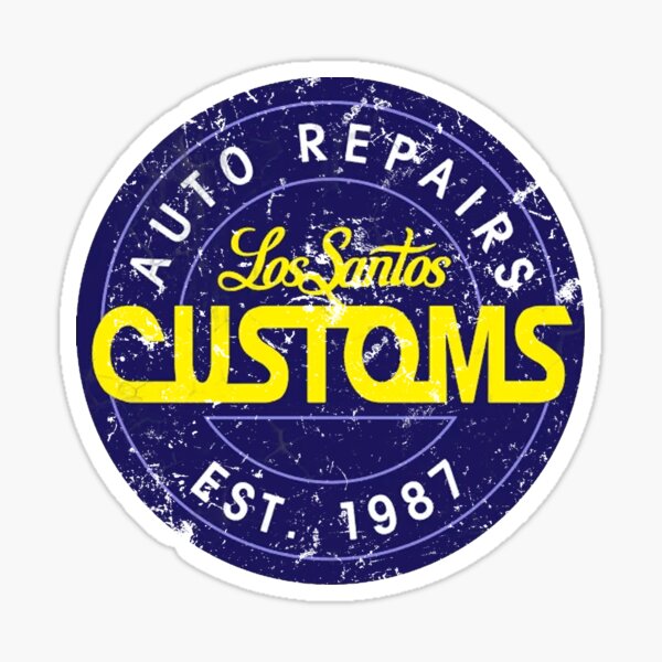 Los Santos Custom Decal(3x6) – Risky Mentality