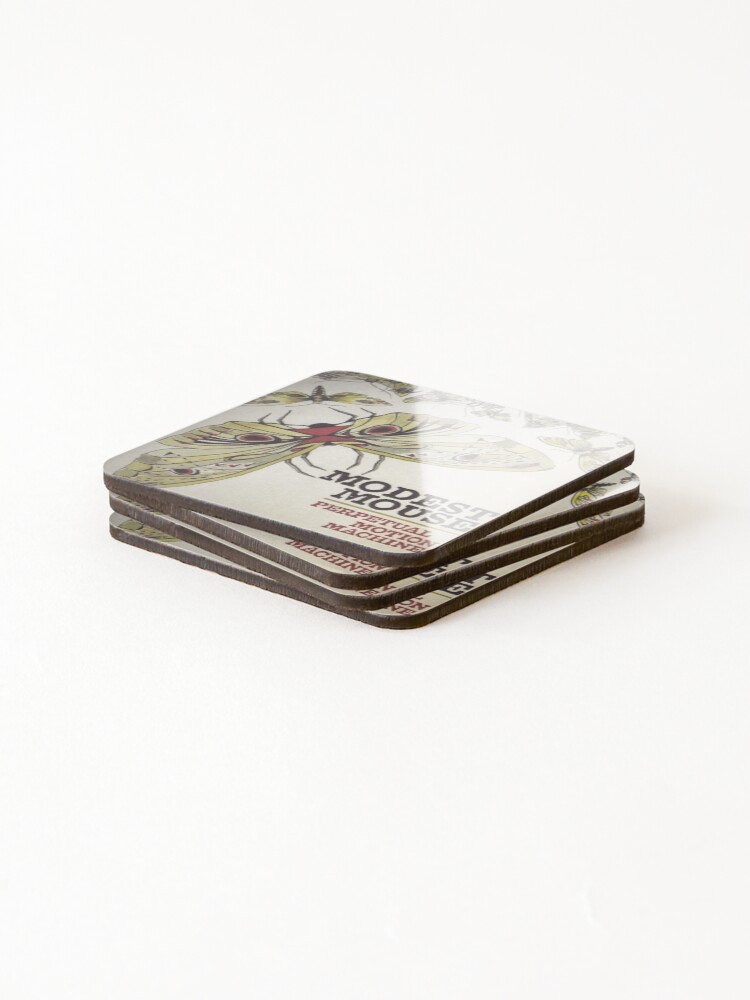 Thumbnail 4 of 5, Coasters (Set of 4), Modest Mouse - Perpetual Motion Machine designed and sold by devilworkday.