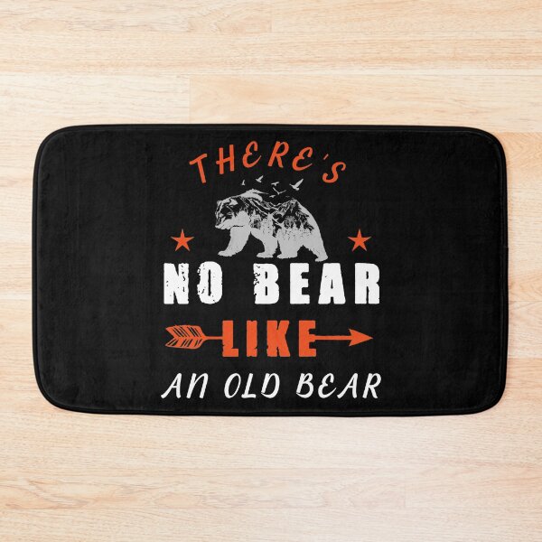 Item preview, THERE'S NO BEAR LIKE AN OLD BEAR WHITE designed and sold by keemo2o.