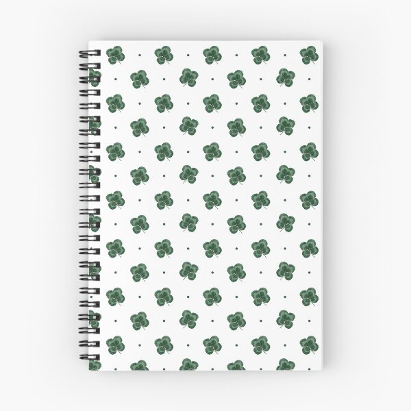 Item preview, Lucky four leaf clover shamrock print designed and sold by LittleBettyMakes.