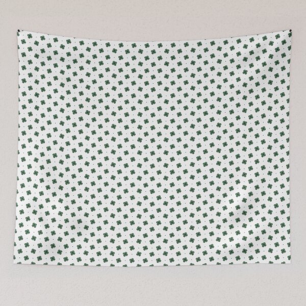 Item preview, Lucky four leaf clover shamrock print designed and sold by LittleBettyMakes.