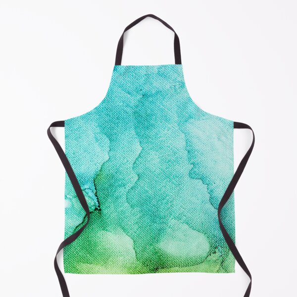Item preview, Teal abstract ink designed and sold by Ilze Lucero.