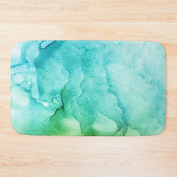 Item preview, Teal abstract ink designed and sold by Ilze Lucero.