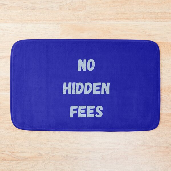 Item preview, NO HIDDEN FEES designed and sold by Swooncake Press.