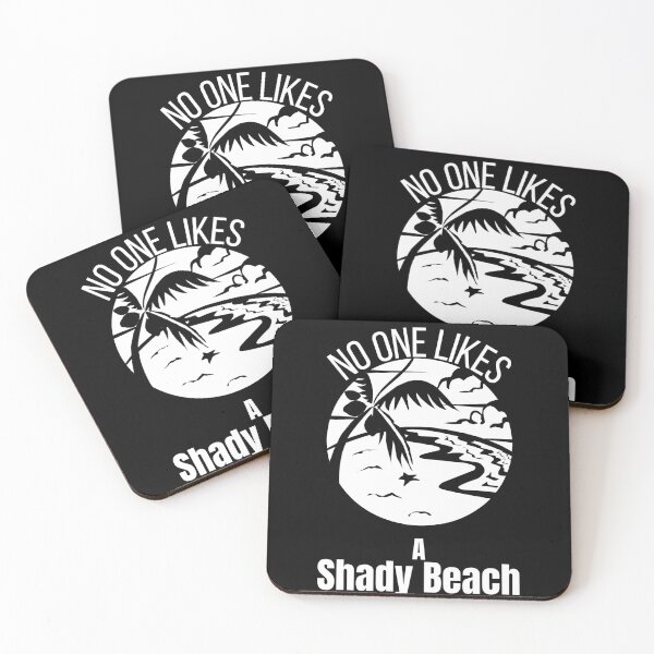 Item preview, Funny Saying No one likes a shady beach - summer quote designed and sold by PIXEcompany.
