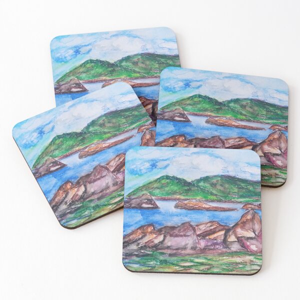 Item preview, SEASCAPE FIRULE SPLIT designed and sold by IvanaKada.