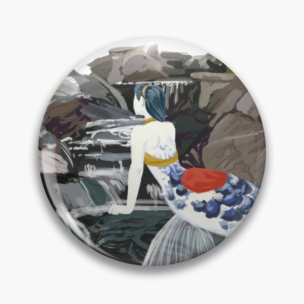 Item preview, Tancho Asagi Mermaid designed and sold by thistleandspade.