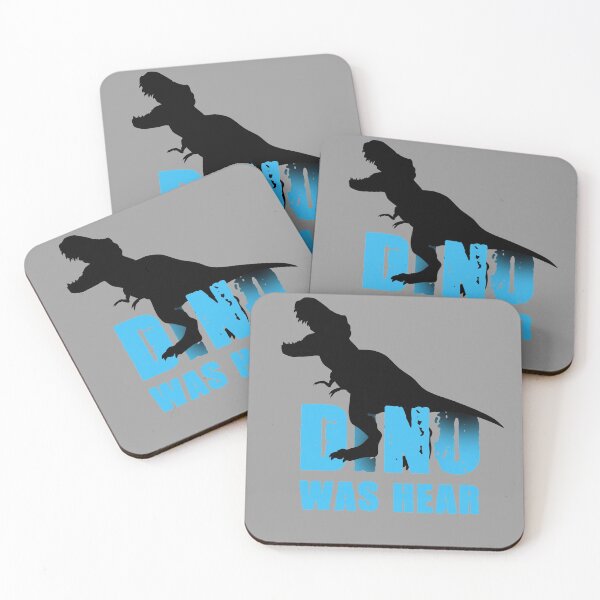 Item preview, DINO WAS HEAR BLACK designed and sold by keemo2o.