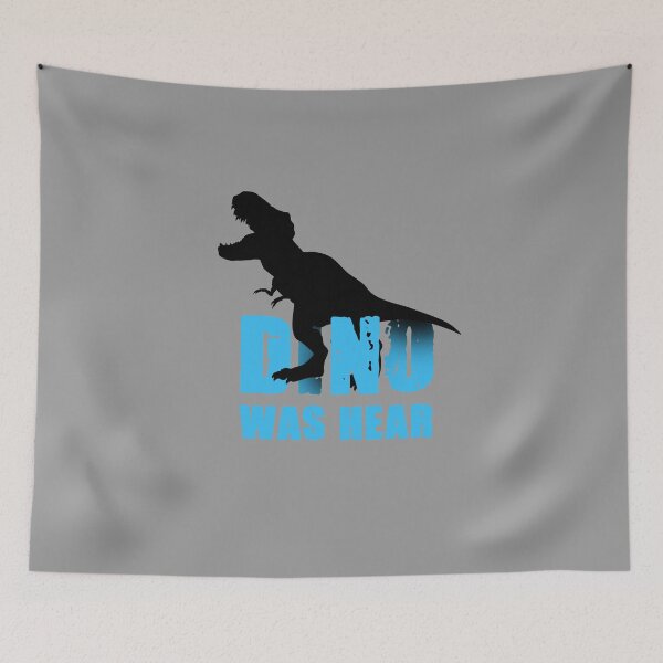 Item preview, DINO WAS HEAR BLACK designed and sold by keemo2o.