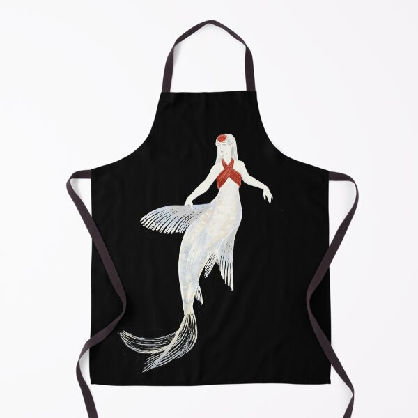 Item preview, Swimming Tancho Kohaku Mermaid designed and sold by thistleandspade.