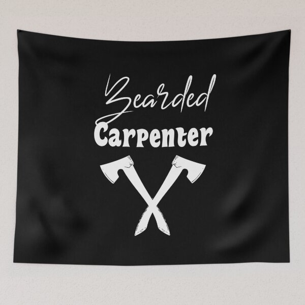 Item preview, Bearded Carpenter - Creative carpenter designed and sold by Designs-DA.