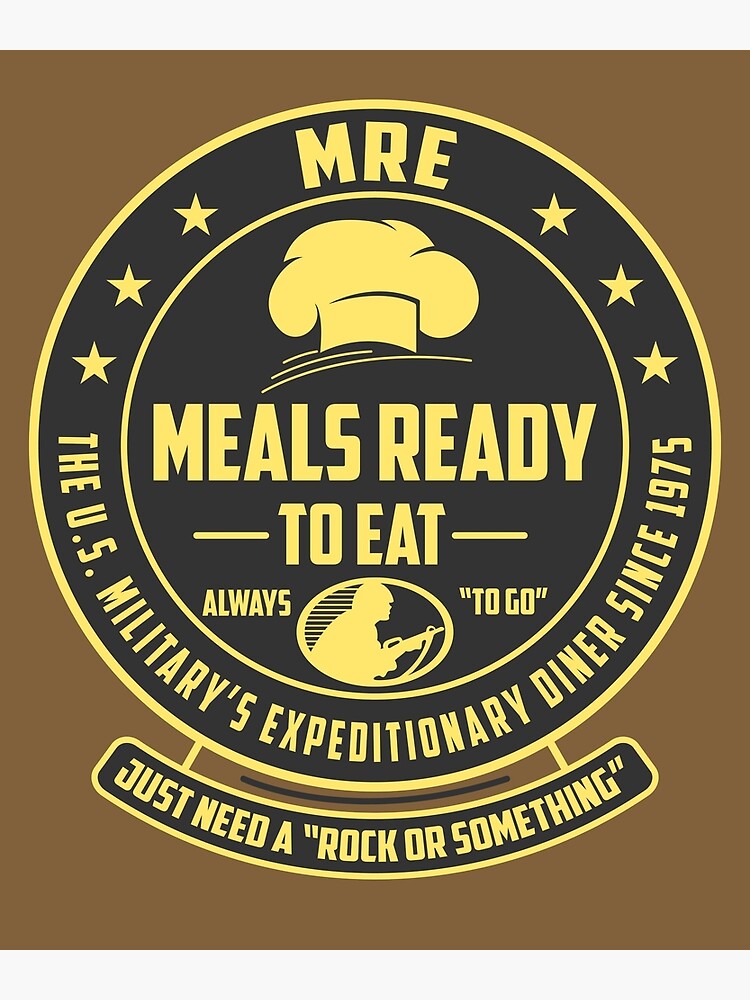 MRE Meal Ready To Eat 
