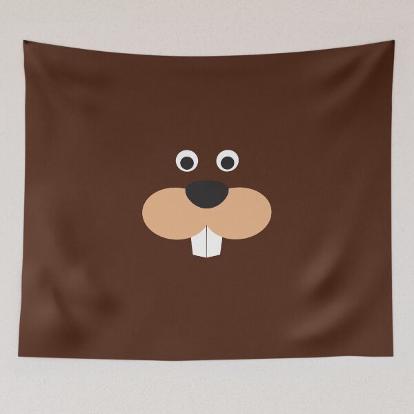 Item preview, Beaver face  t-shirt designed and sold by KO-Pro.