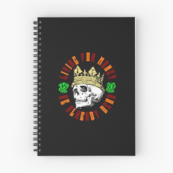 Item preview, skull crown live money death designed and sold by loiret1958.